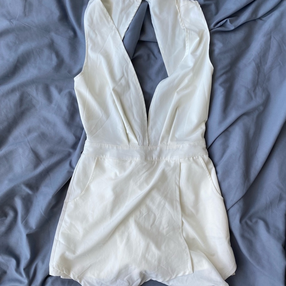 white romper